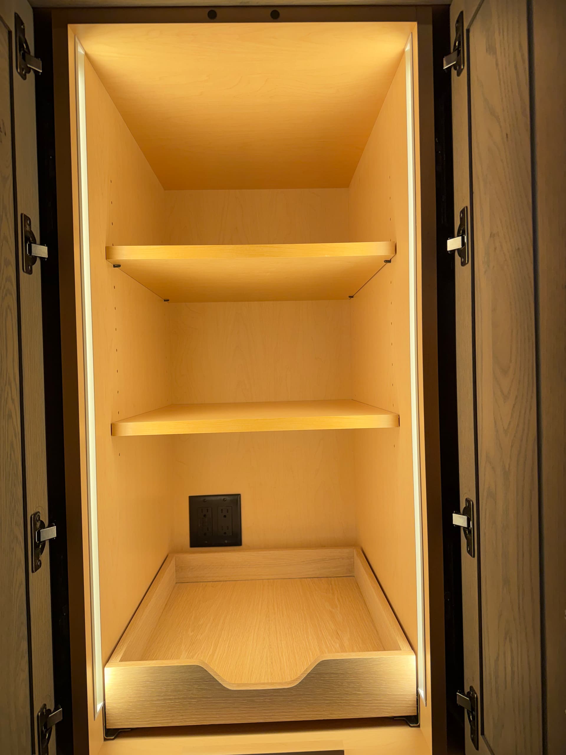 Gallery photos for Custom LED Cabinet Lighting with Magnetic Door Switches: Image #2