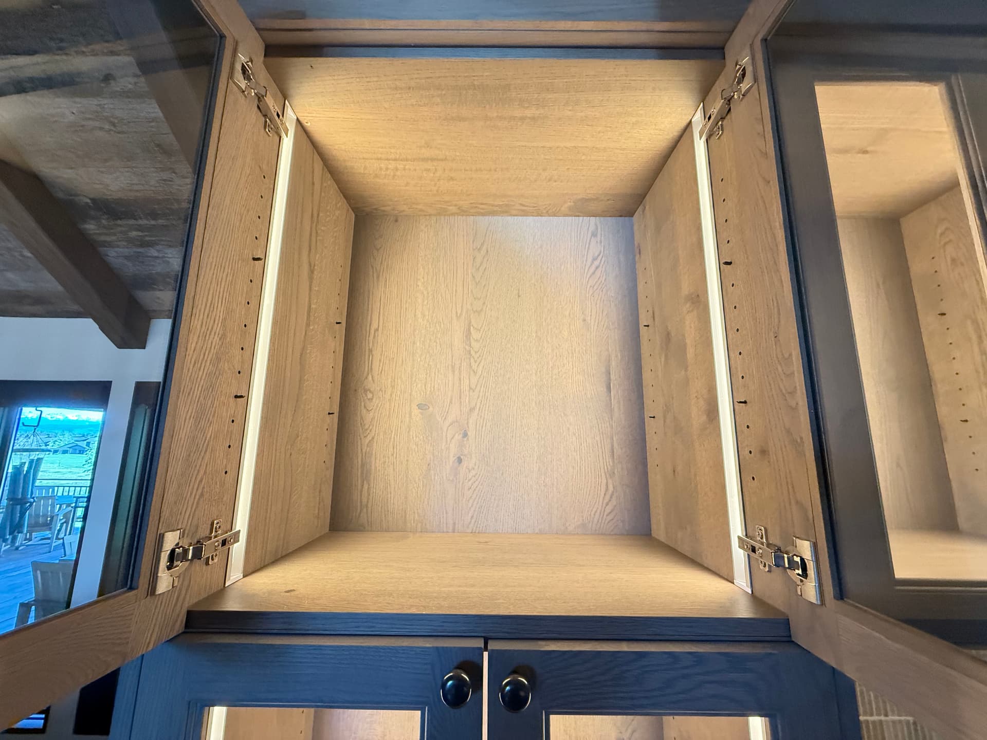 Gallery photos for Custom LED Cabinet Lighting with Magnetic Door Switches: Image #1