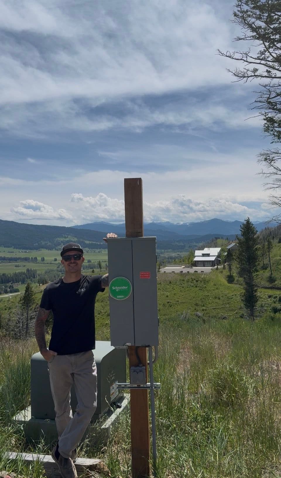 Project Storm-Damaged Service Pedestal Replaced for Bozeman Customer image