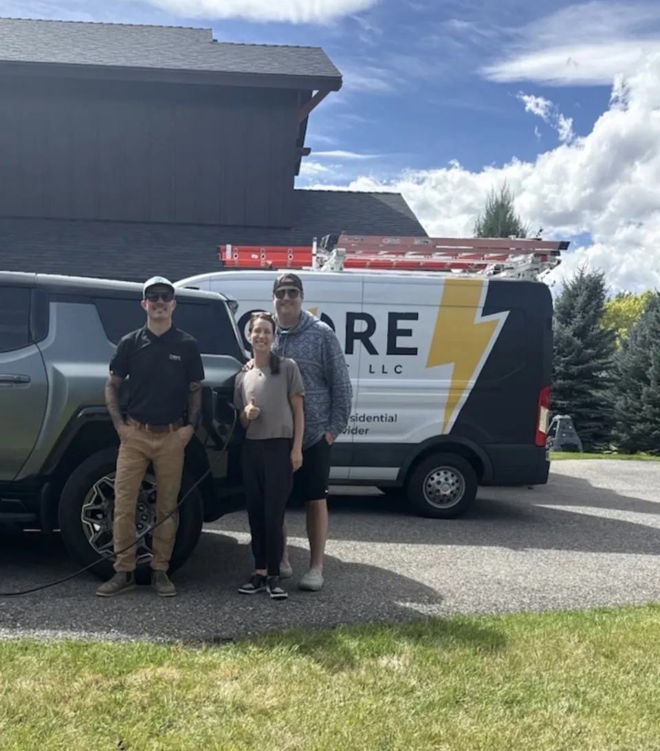 Level 2 EV Charger Install for a Hummer EV in Bozeman image
