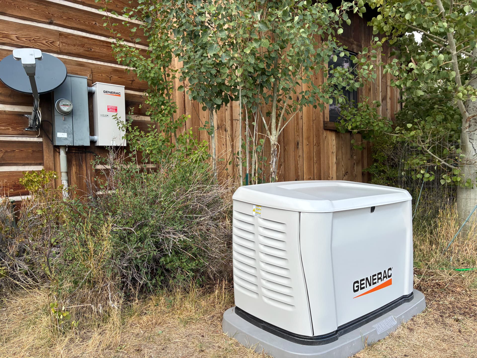 26 kW Generac Standby Generator Installed with 200 Amp Transfer Switch image