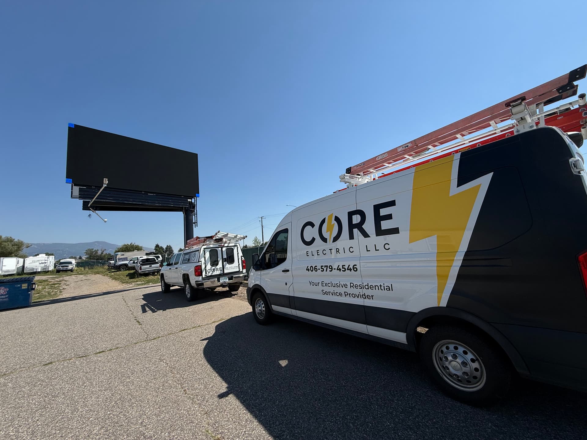 Formetco Digital Billboard Wiring and Commissioning in Bozeman image