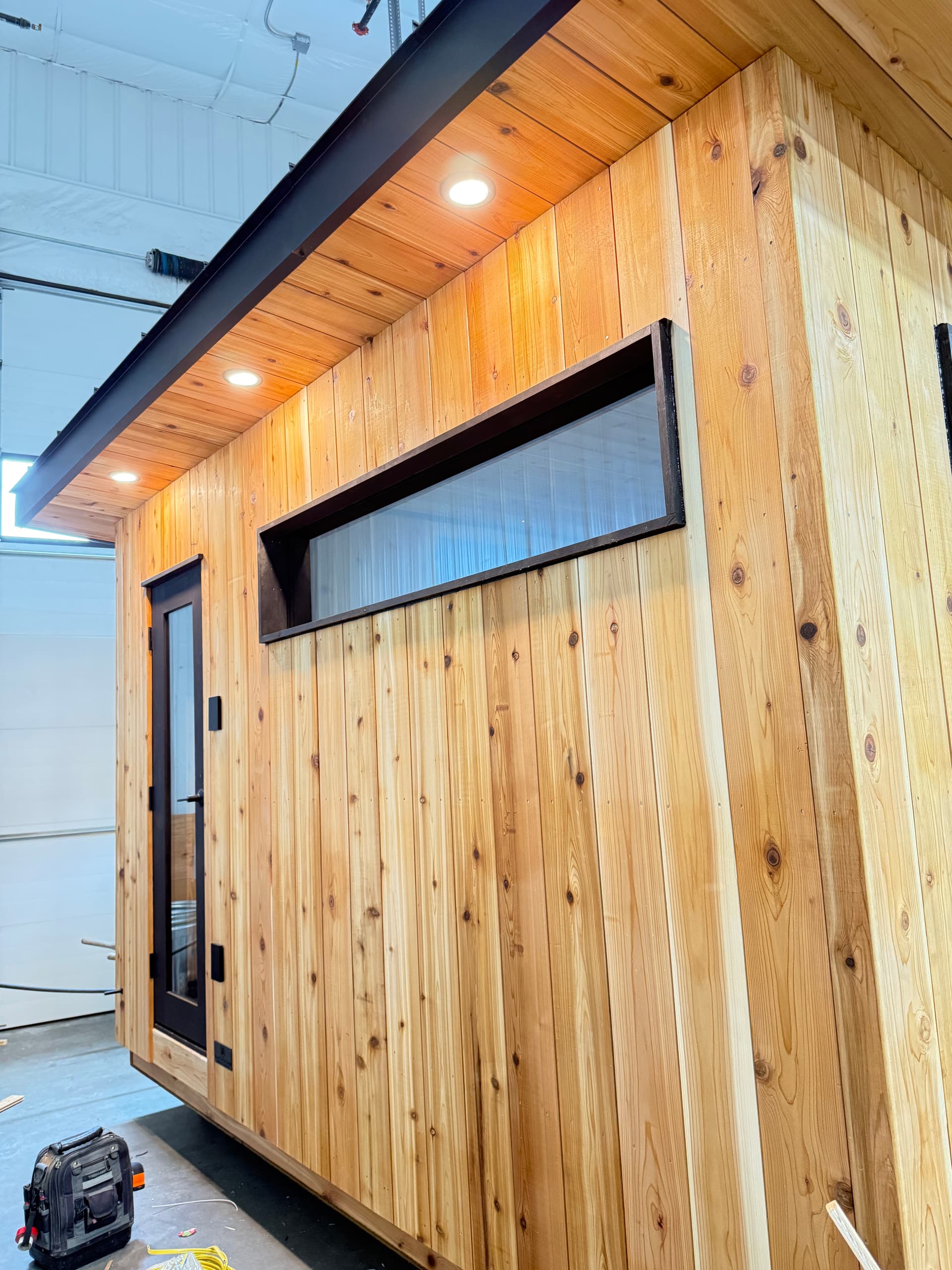 Gallery photos for Custom Sauna Lighting for an Earthborn Nordic Sauna Build: Image #1