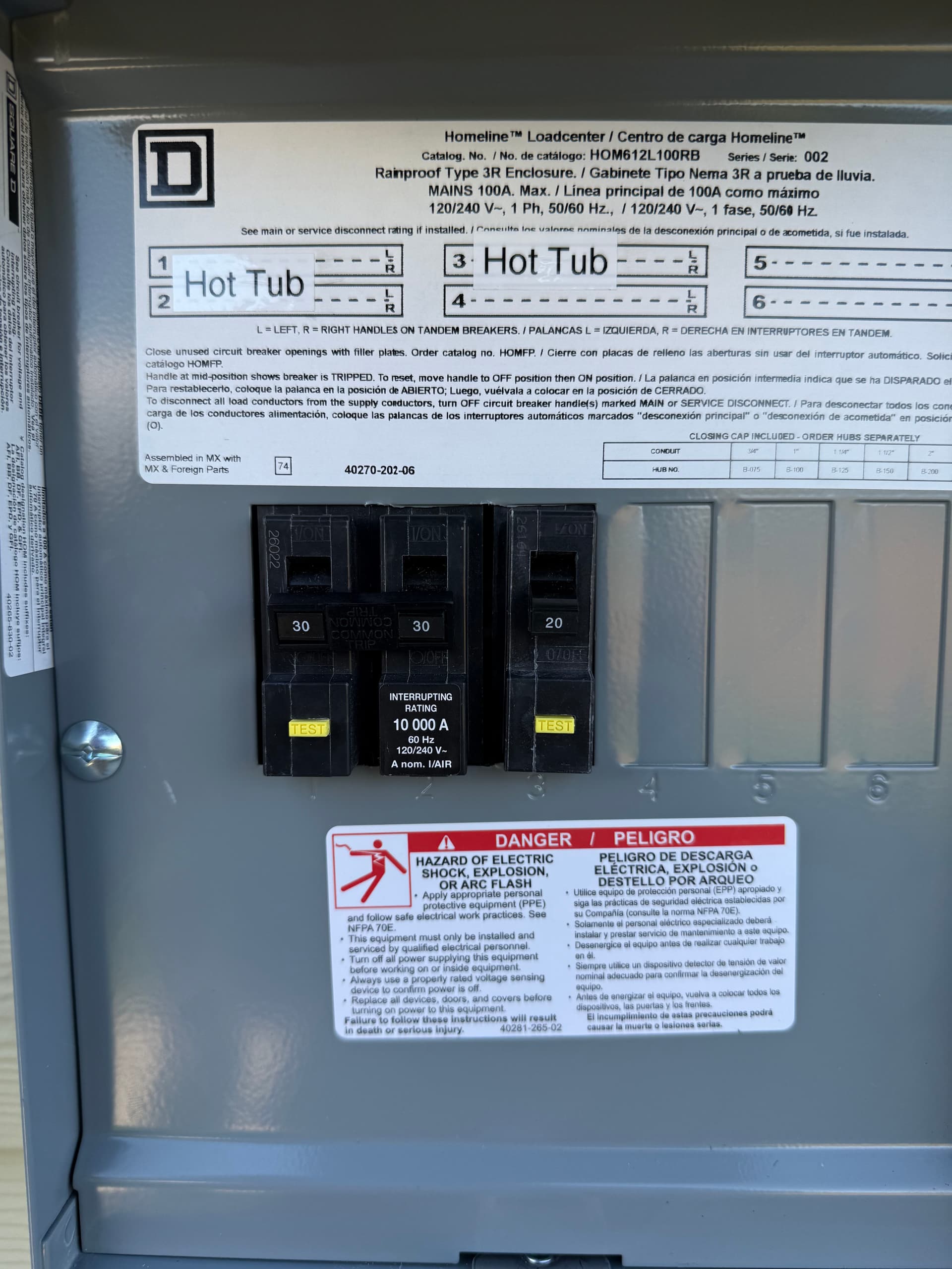 Gallery photos for Hot Tub Wiring Done Right in Bozeman: Image #1